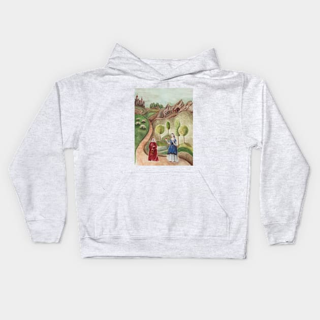 Snow White and the Seven Dwarfs Kids Hoodie by Mashas01ar